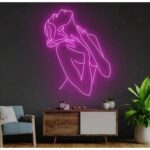 En Güzel Günde Woman - Kadın - Neon Led Dekoratif Duvar Yazısı Aydınlatması Gece Lambası