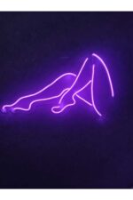 Bacaklar Neon Tabela Woman Neon Dekoratif Duvar Neon Led
