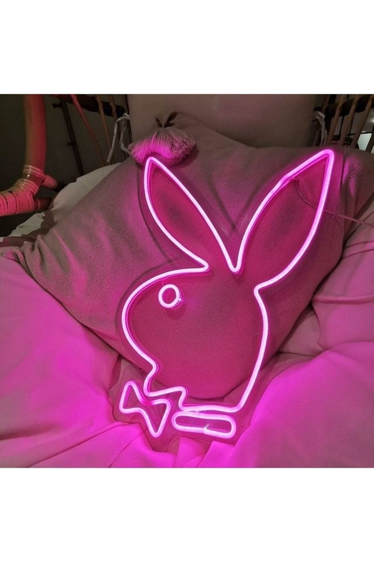 1_org_zoom Playboy Neon Led Dekoratif Duvar Aydınlatması Neon Duvar Yazısı Sihirli Led - Görsel 1