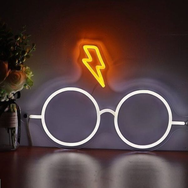 Harry Potter Neon Led Dekoratif Duvar Aydınlatması Neon Duvar Yazısı Sihirli Led