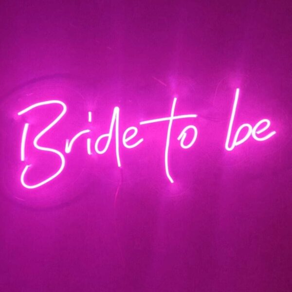 Bride To Be Neon Led Duvar Dekoru
