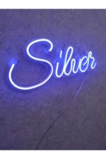 Silver Neon Led Gümüş Neon Led Neon Led Tabela - Görsel 3