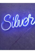 Silver Neon Led Gümüş Neon Led Neon Led Tabela - Görsel 4