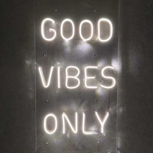 Good Vibes Only Neon Led Tabela Neon Duvar Dekoru
