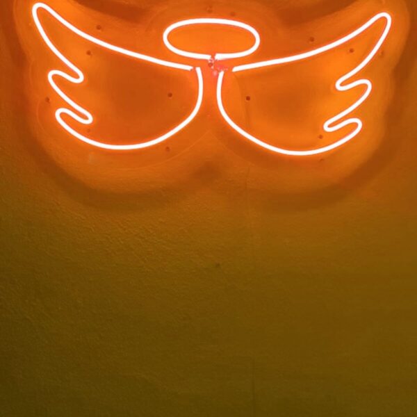 Melek Kanadı Angel Neon Şekiller Işaret Neon Led Dekoratif Duvar Aydınlatması Neon Duvar Yazısı