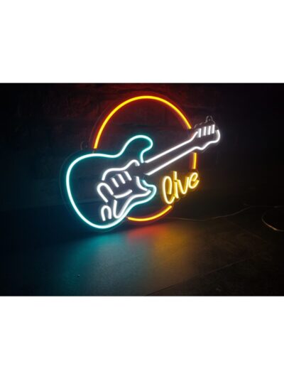 Neon Led Live Gitar