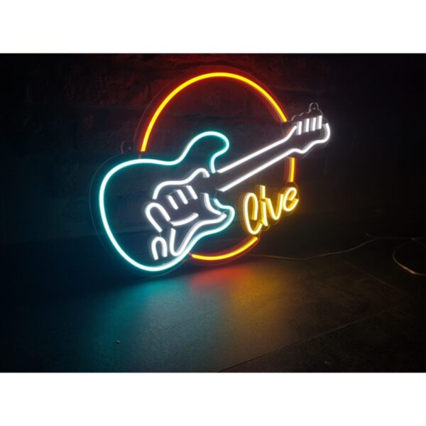 Neon Led Live Gitar