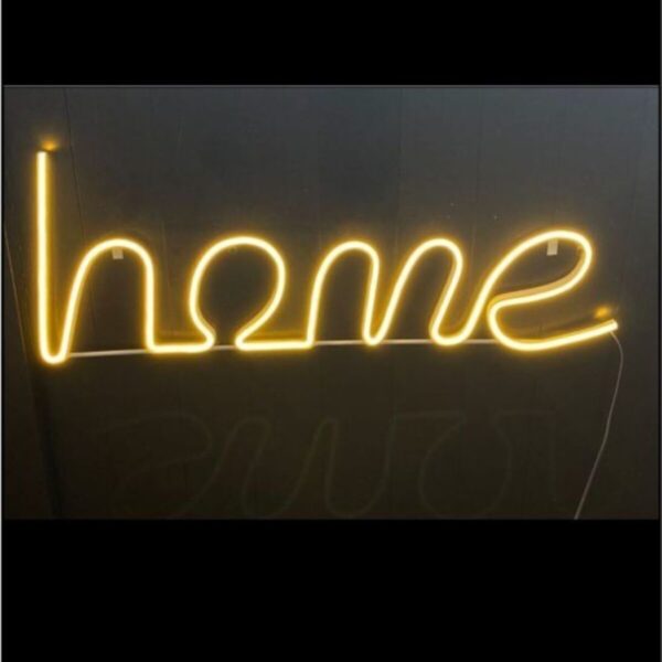 Dekoratif Neon Home Figürü Soft Neon