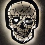 Kuru Kafa Led Işıklı Tablo