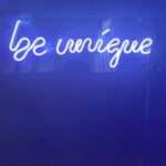 Be Unique Neon Şekiller Işaret Neon Led Dekoratif Duvar Aydınlatması Neon Duvar Yazısı