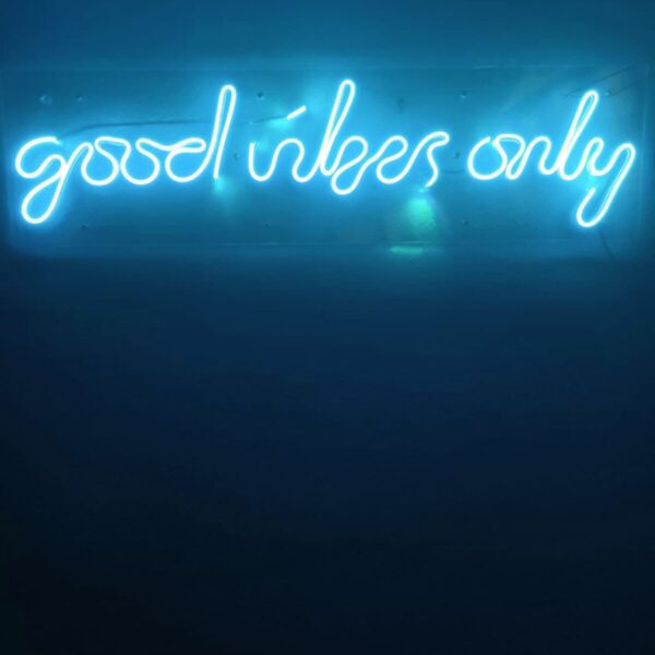 Good Vibes Only Neon Şekiller Işaret Neon Led Dekoratif Duvar Aydınlatması Neon Duvar Yazısı