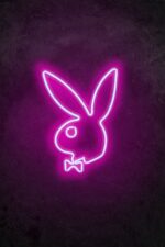 Playboy - Led Dekoratif Duvar Aydınlatması Neon Duvar Yazısı