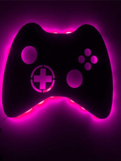 Gamepad Led Işıklı Tablo