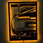 Supra 16 Renk Kumandalı Led Işıklı Ahşap Tablo