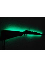 Kar98 Led Işıklı Ahşap Tablo - Görsel 2