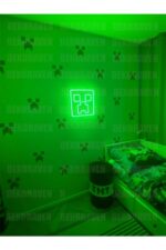 Creeper Neon Led Dekoratif Duvar Aydınlatması  - game room - Görsel 3
