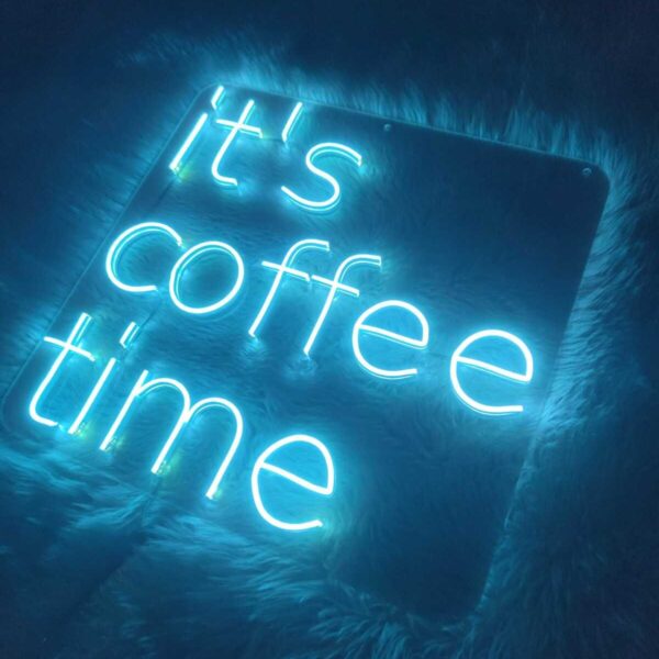İt's Coffee Time kafe kahve neon led tabela(50x50cm)