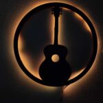 Gitar Işıklı Tablo