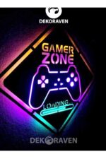 Gamer Zone Led Işıklı Tablo - Görsel 2