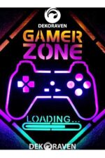 Gamer Zone Led Işıklı Tablo - Görsel 4
