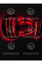 Dumbell Led Işıklı Tablo - Görsel 2