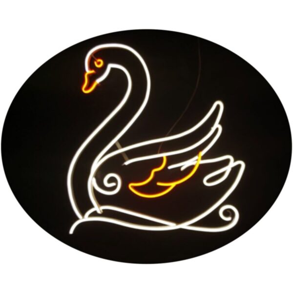 Neon Led Kuğ Figürü