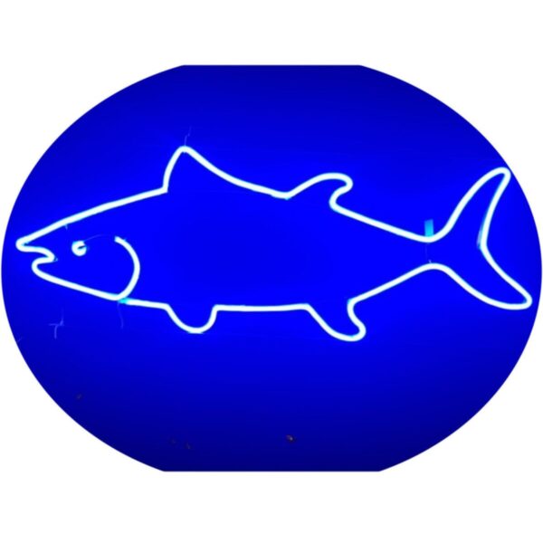 Neon Led Dekoratif Köpek Balığı Figürü