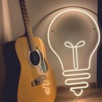 Led Neon Ampül Figürü