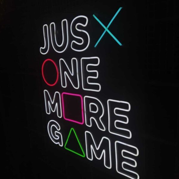 Neon Led Aydınlatma Moregame Gece Lambası Parti Süsü Işıklı Duvar Dekor