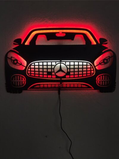 Mercedes Işıklı Tablo