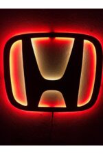 Honda Logo Işıklı Tablo
