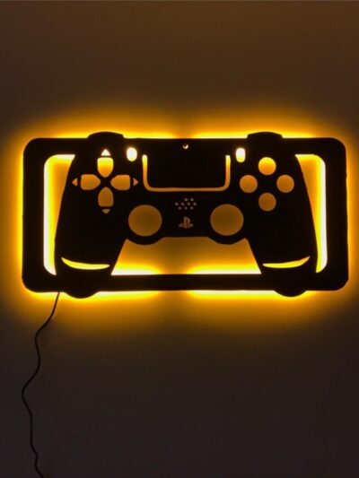 Playstation Konsol Işıklı Tablo