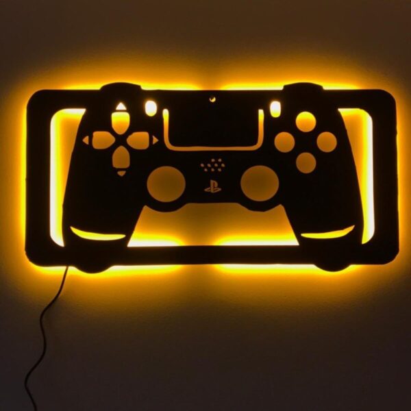 Playstation Konsol Işıklı Tablo