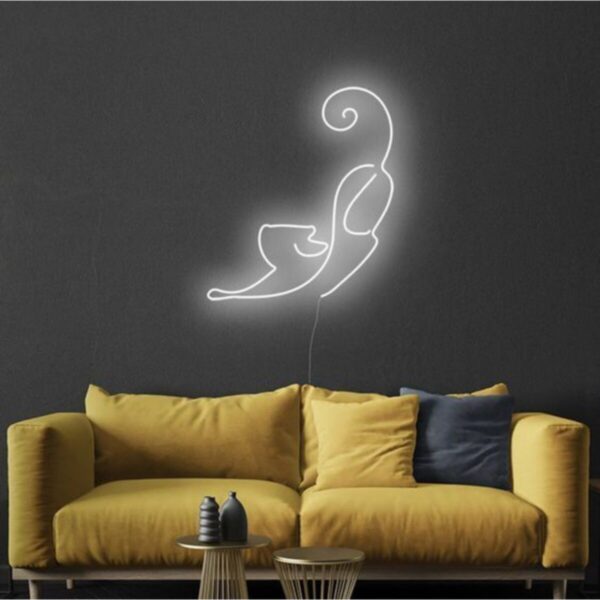 Neon Led Aydınlatma Catart Gece Lambası Parti Süsü Işıklı Duvar Dekor