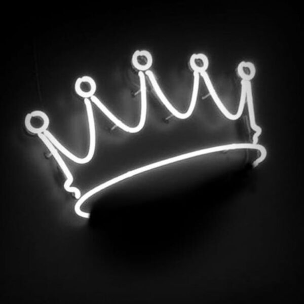 Neon Led Aydınlatma Kıng Gece Lambası Parti Süsü Işıklı Duvar Dekor