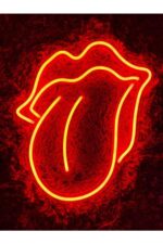 Neon Led Aydınlatma Booo Gece Lambası Parti Süsü Işıklı Duvar Dekor