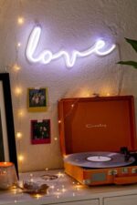 Neon Led Aydınlatma Love Gece Lambası Parti Süsü Işıklı Duvar Dekor