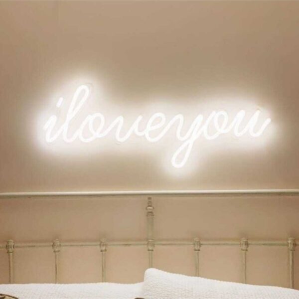 Neon Led Aydınlatma Loveu Gece Lambası Parti Süsü Işıklı Duvar Dekor