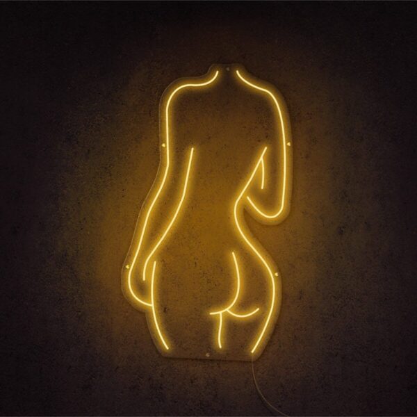 Neon Led Aydınlatma Woman Gece Lambası Parti Süsü Işıklı Duvar Dekor