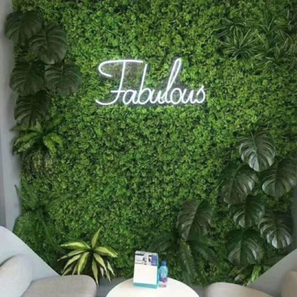 Beyaz Neon Led Aydınlatma Fabolous Gece Lambası