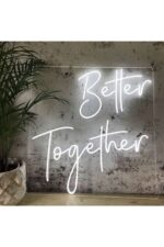 Neon Led Aydınlatma Better Gece Lambası Parti Süsü Işıklı Duvar Dekor