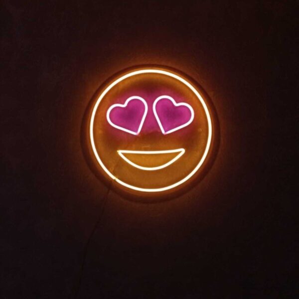 Neon Led Aydınlatma Emojı Gece Lambası