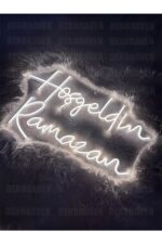 Hoşgeldin Ramazan - Neon Led Dekoratif Duvar Aydınlatması - Ramazan