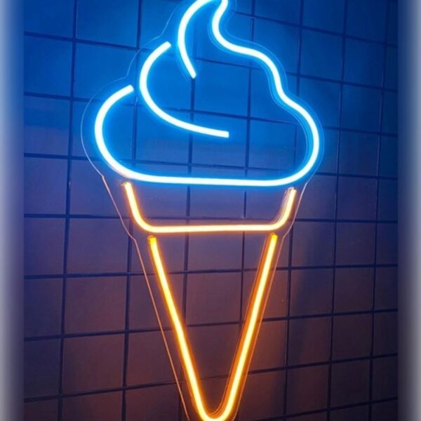 DONDURMA NEON TABELA İCE CREAM LED IŞIK