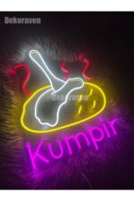 Kumpir Neon Led Tabela Dekoratif Aydınlatma - Görsel 2