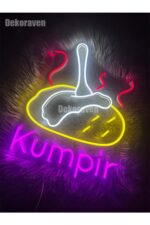 Kumpir Neon Led Tabela Dekoratif Aydınlatma - Görsel 3