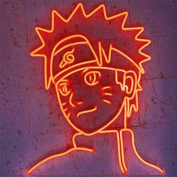 Naruto Neon Led Tabela Dekoratif Aydınlatma