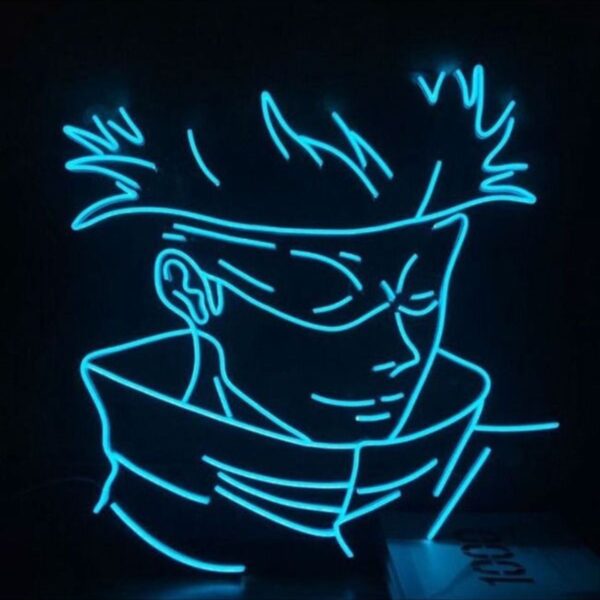 Jujutsu Kaisen Gojo Anime Neon Dekoratif Aydınlatma