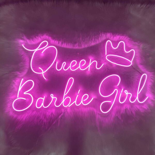 Quenn Girl Neon Lamba(80x40cm)