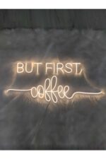 But First Coffee neon tabela (80x35cm)